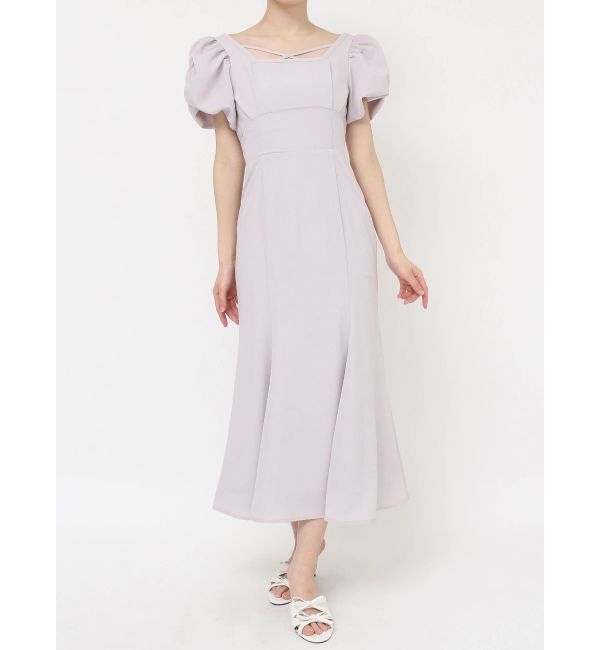 RESEXXY「バブルスリーブマーメイドワンピース」|ワンピース|