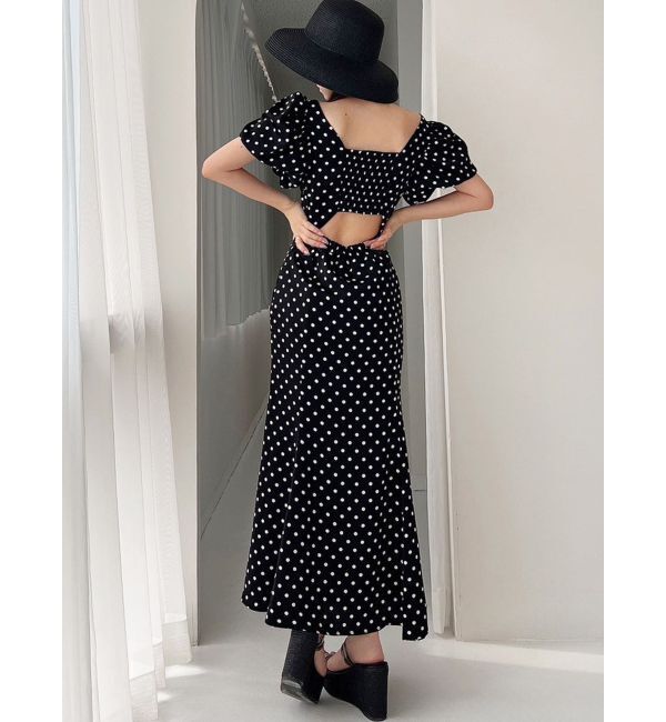 RESEXXY「バブルスリーブマーメイドワンピース」|ワンピース|