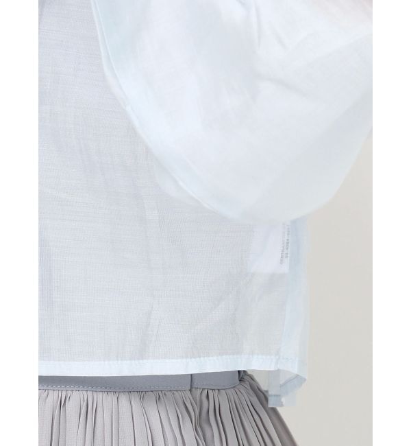 RESEXXY「シアーショートシャツ」|シャツ・ブラウス|