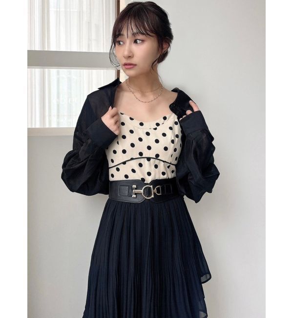 RESEXXY「シアーショートシャツ」|シャツ・ブラウス|