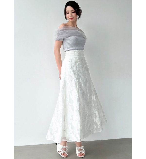 RESEXXY「シアーフラワースカート」|スカート|