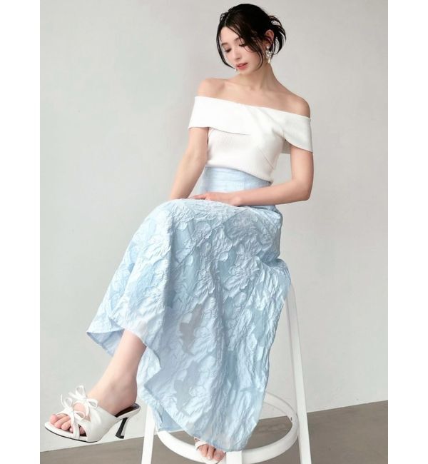 RESEXXY「シアーフラワースカート」|スカート|