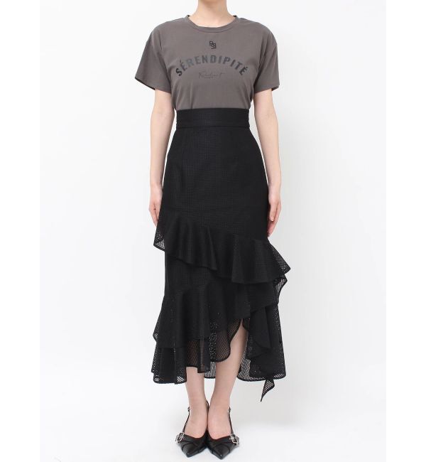RESEXXY「メッシュラッフルスカート」|スカート|