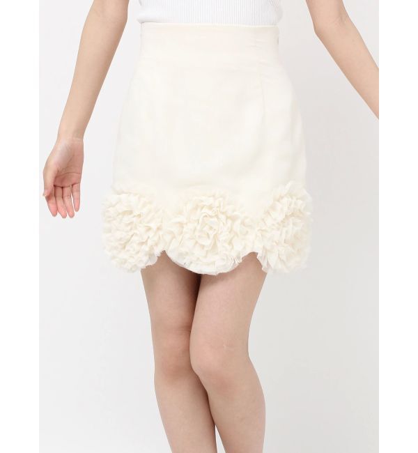 RESEXXY「コサージュミニスカート」|スカート|