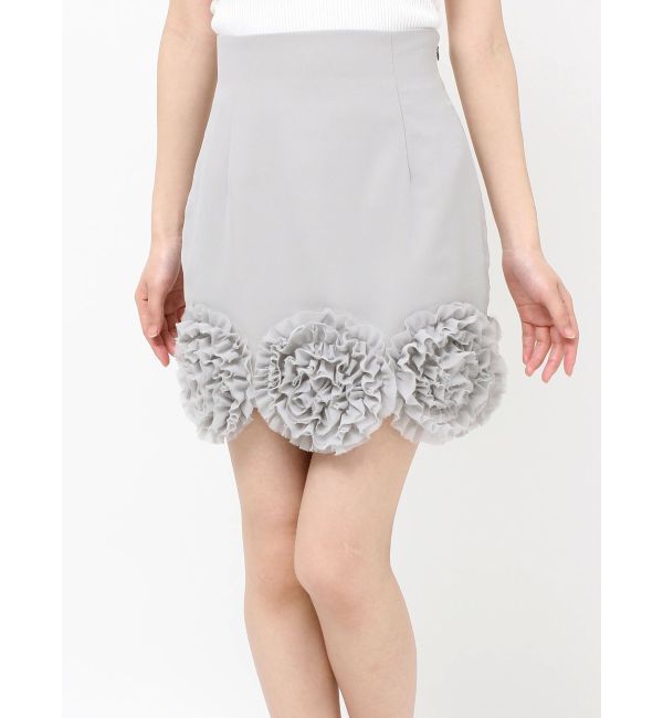 RESEXXY「コサージュミニスカート」|スカート|