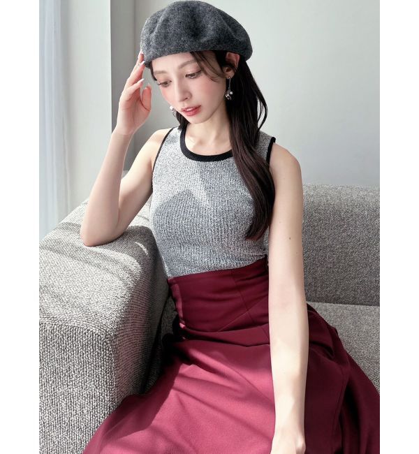 RESEXXY「メランジニットタンク」|タンクトップ|