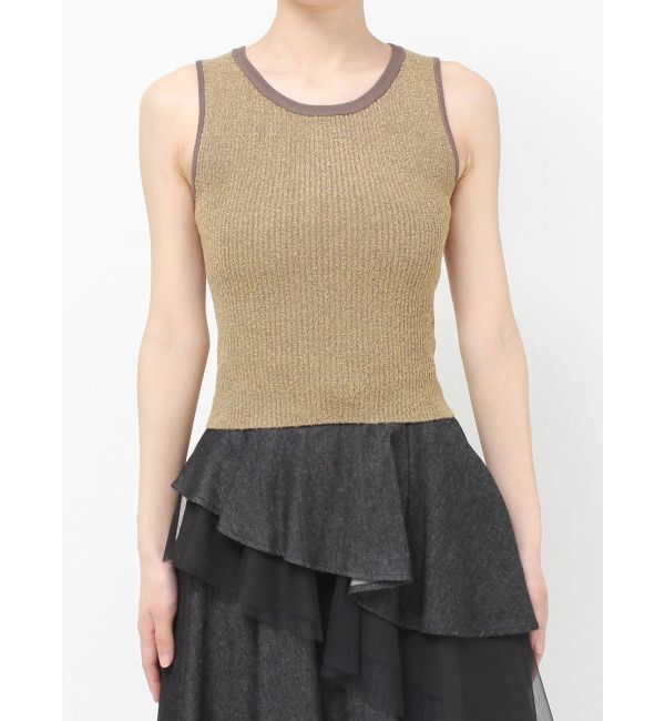 RESEXXY「メランジニットタンク」|タンクトップ|