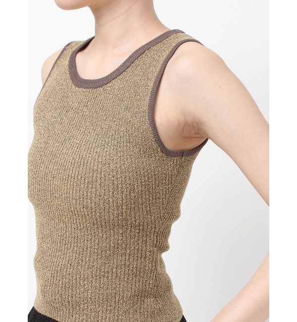 RESEXXY「メランジニットタンク」|タンクトップ|