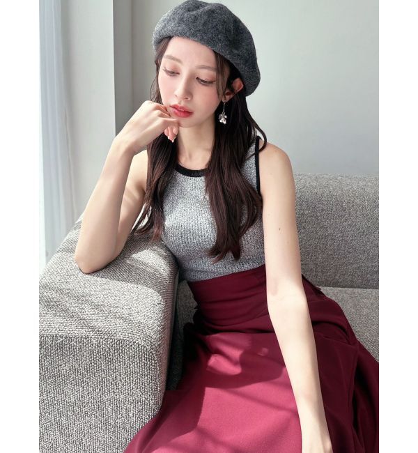 RESEXXY「メランジニットタンク」|タンクトップ|