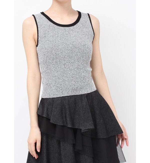 RESEXXY「メランジニットタンク」|タンクトップ|