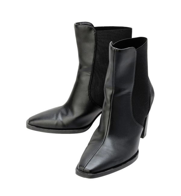 RESEXXY「スクエアトゥショートブーツ」|ショートブーツ|