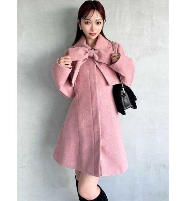 RESEXXY「ビッグリボンミディコート【完売カラーは品番：1526100148で販売中】」|その他|