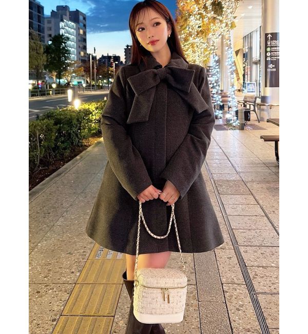 RESEXXY「ビッグリボンミディコート【完売カラーは品番：1526100148で販売中】」|その他|