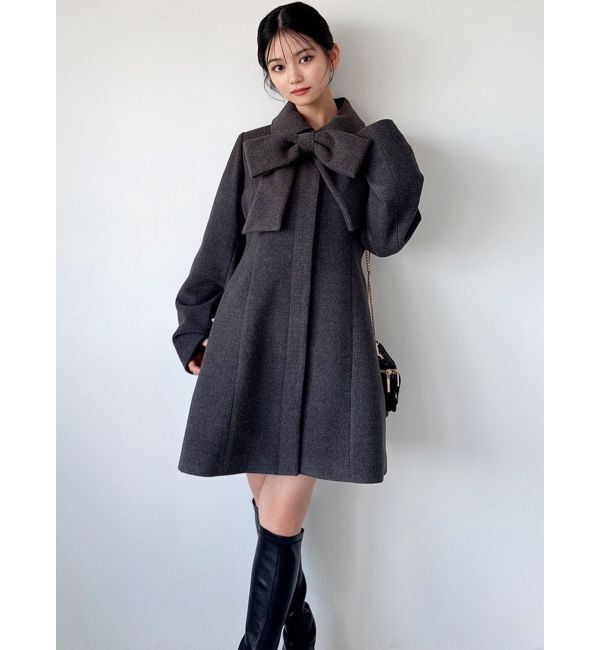 RESEXXY「ビッグリボンミディコート【完売カラーは品番：1526100148で販売中】」|その他|