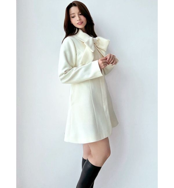 RESEXXY「ビッグリボンミディコート【完売カラーは品番：1526100148で販売中】」|その他|