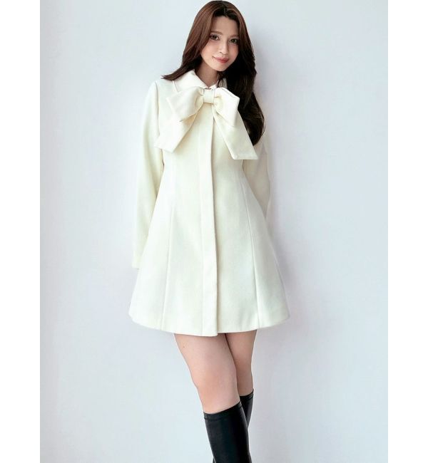 RESEXXY「ビッグリボンミディコート【完売カラーは品番：1526100148で販売中】」|その他|