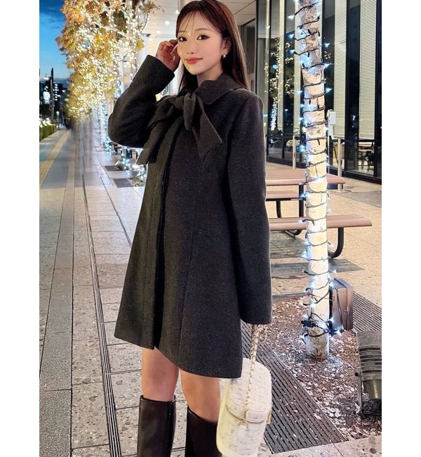 RESEXXY「ビッグリボンミディコート【完売カラーは品番：1526100148で販売中】」|その他|