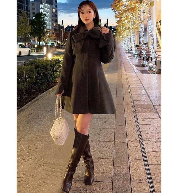 RESEXXY「ビッグリボンミディコート【完売カラーは品番：1526100148で販売中】」|その他|