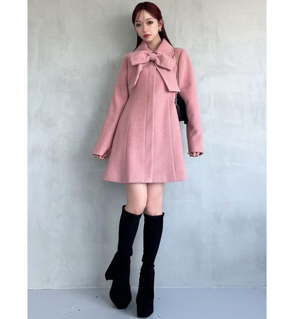 RESEXXY「ビッグリボンミディコート【完売カラーは品番：1526100148で販売中】」|その他|