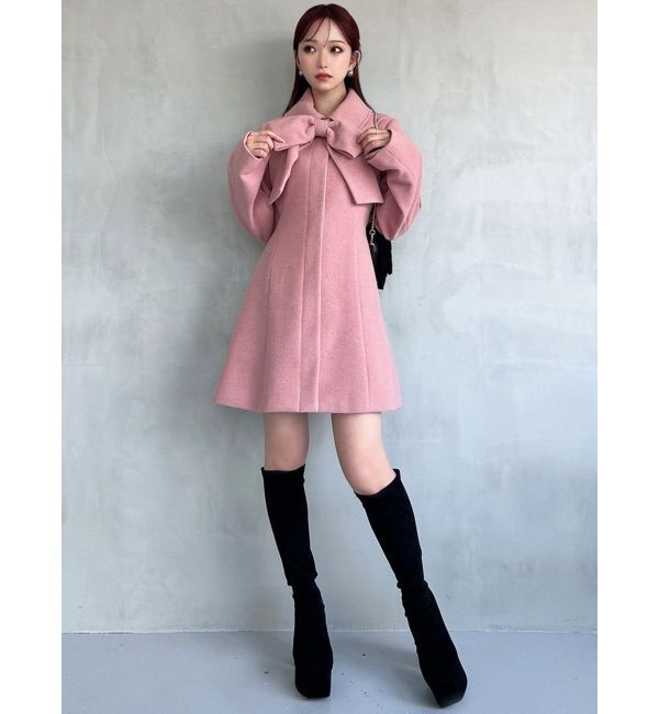 RESEXXY「ビッグリボンミディコート【完売カラーは品番：1526100148で販売中】」|その他|