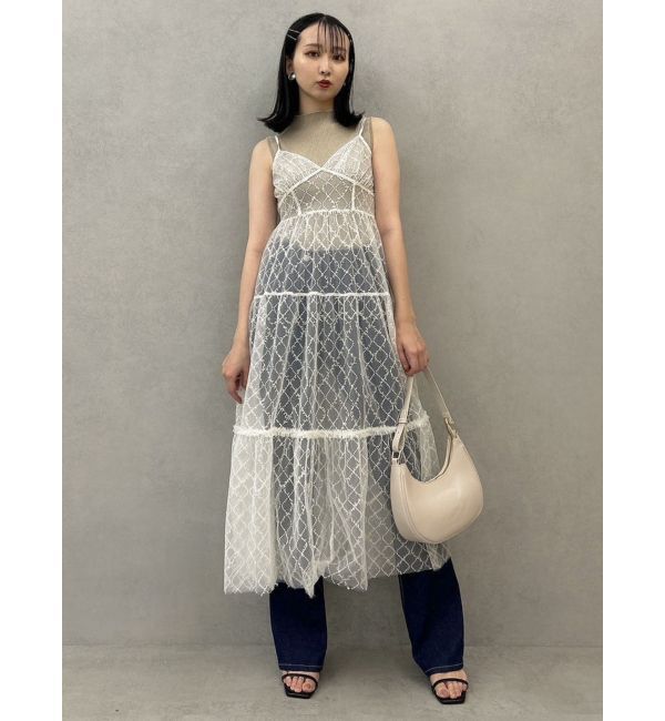 dazzlin「デニムフレアパンツ」|デニム|