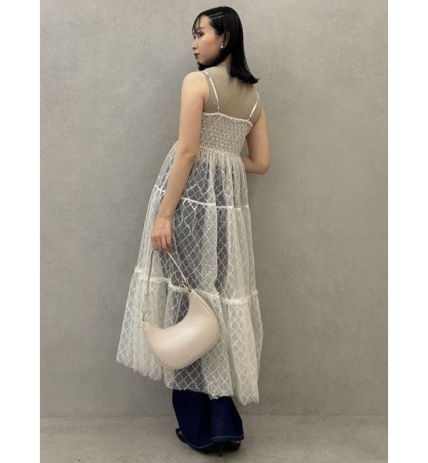 dazzlin「デニムフレアパンツ」|デニム|