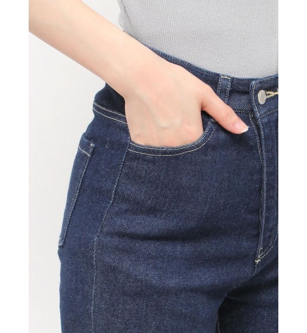 dazzlin「デニムフレアパンツ」|デニム|