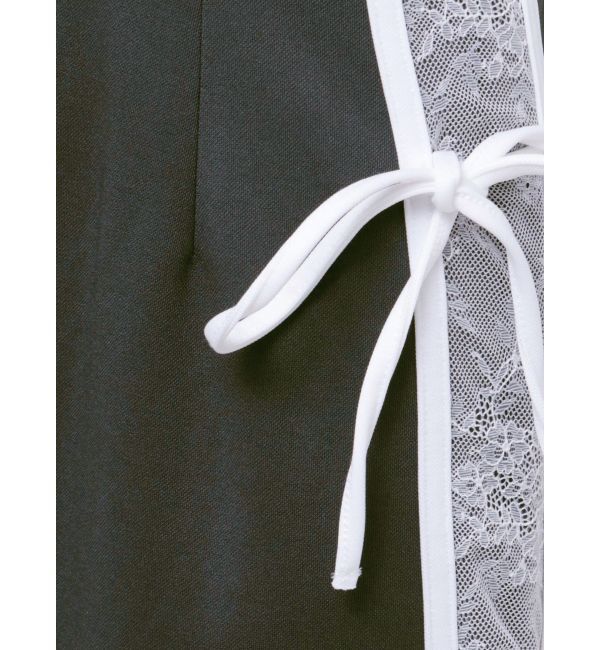 dazzlin「サイドレースリボントラックスカート」|スカート|