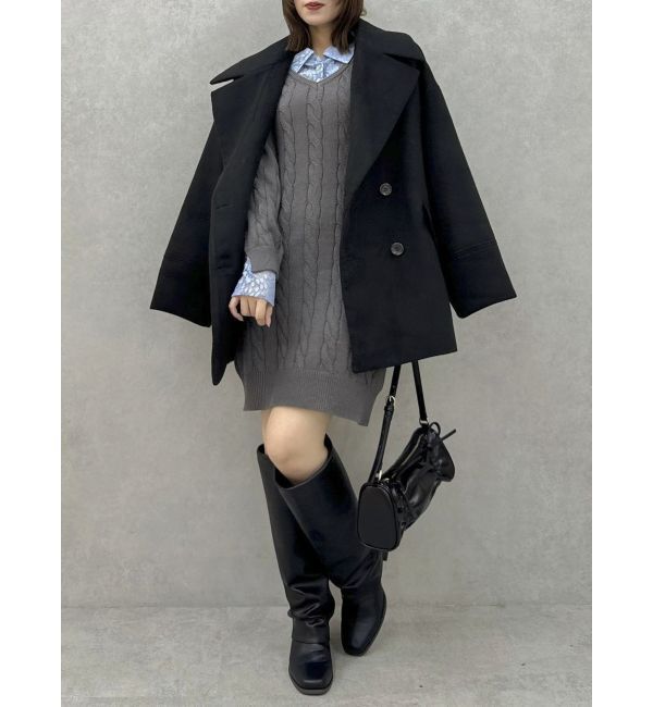 dazzlin「コクーンフォルムミドルコート」|その他|