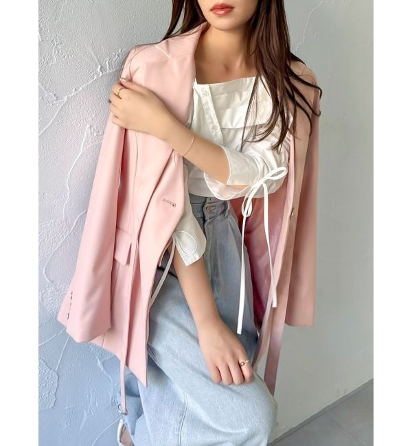 dazzlin「アシメギャザーブラウス」|シャツ・ブラウス|