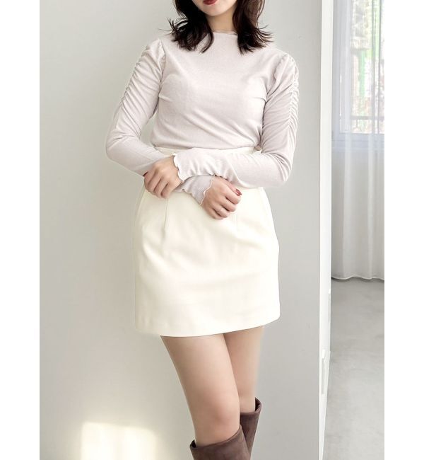 dazzlin「バリエコンパクトミニマルトップス」|Tシャツ・カットソー|