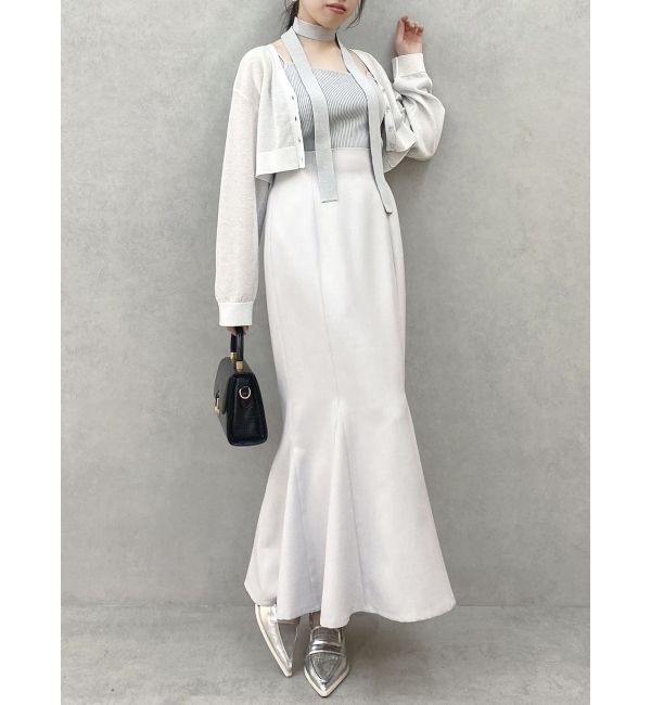 dazzlin「シアーカーデタイセットニット」|ニット・セーター|