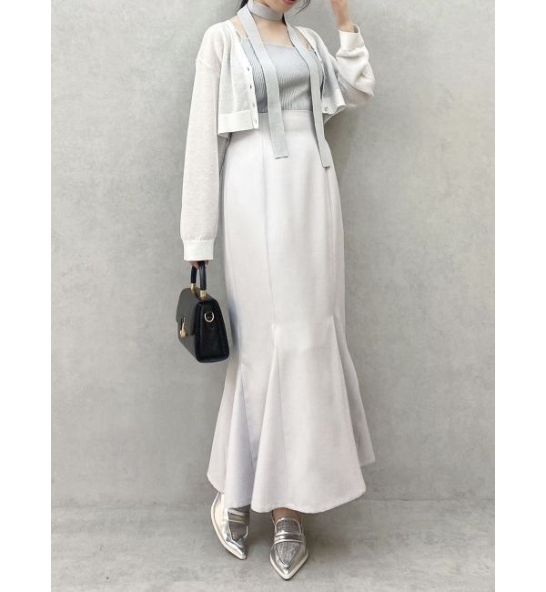 dazzlin「シアーカーデタイセットニット」|ニット・セーター|