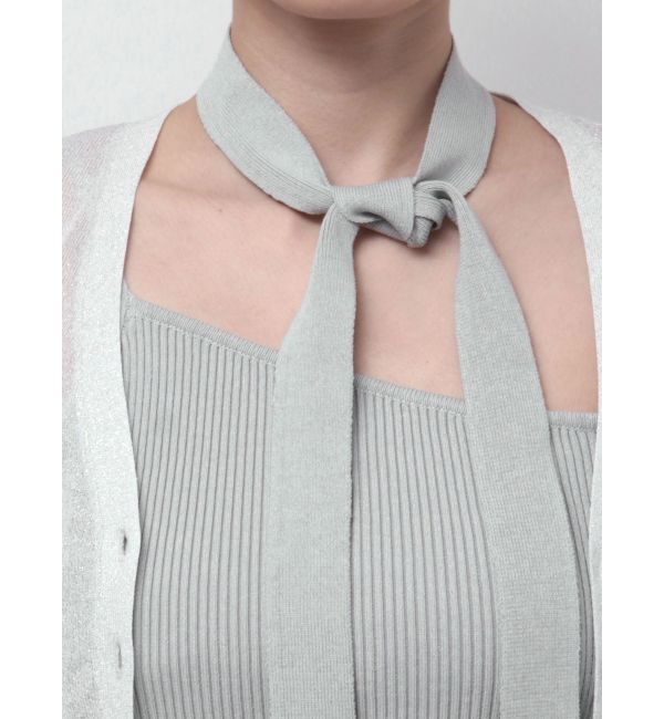 dazzlin「シアーカーデタイセットニット」|ニット・セーター|