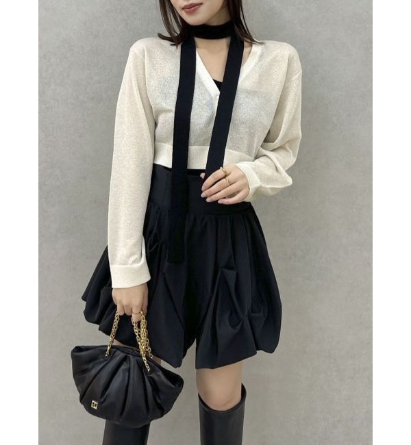 dazzlin「シアーカーデタイセットニット」|ニット・セーター|