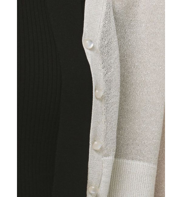 dazzlin「シアーカーデタイセットニット」|ニット・セーター|