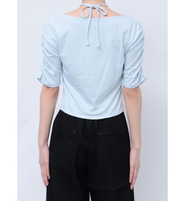 dazzlin「フロントホックタイトカットトップス」|Tシャツ・カットソー|