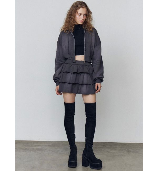 EMODA「スクエアフィットロングブーツ」|ロングブーツ|