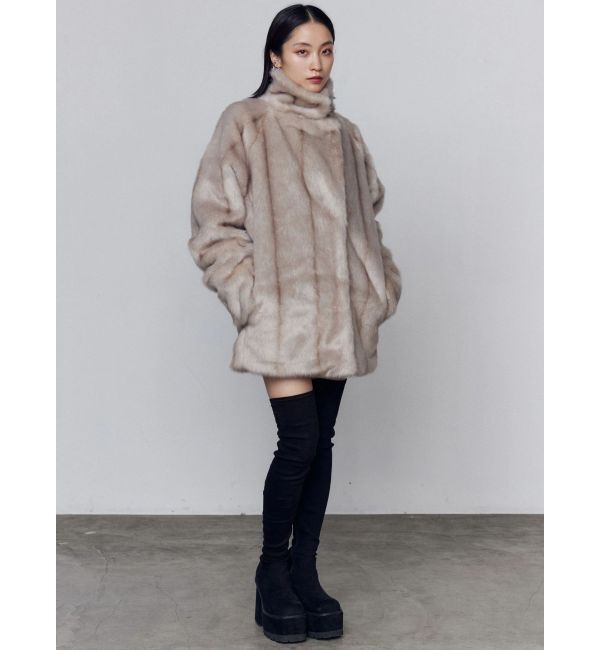 EMODA「スクエアフィットロングブーツ」|ロングブーツ|