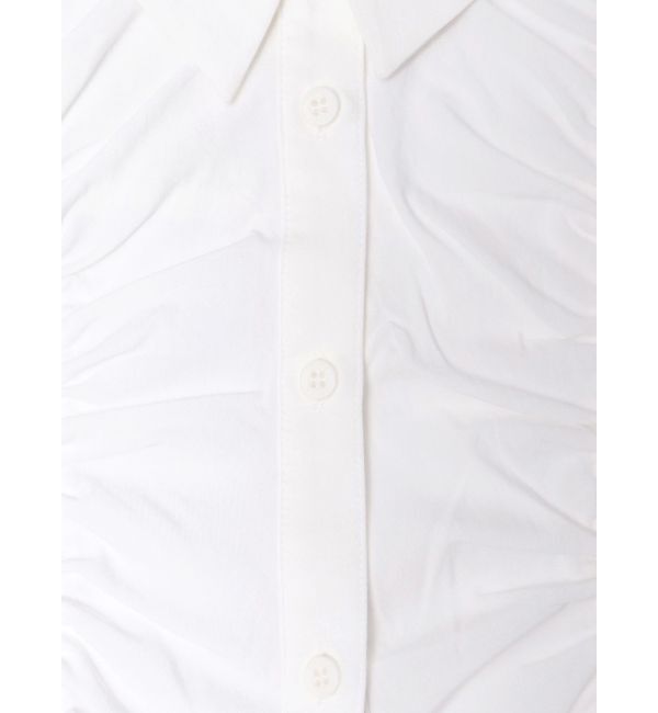 EMODA「ストリングリボンショートシャツ」|シャツ・ブラウス|