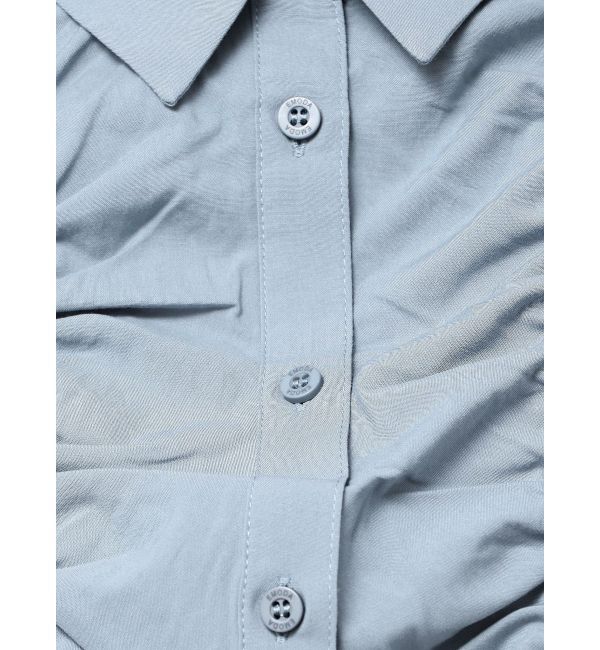 EMODA「ストリングリボンショートシャツ」|シャツ・ブラウス|