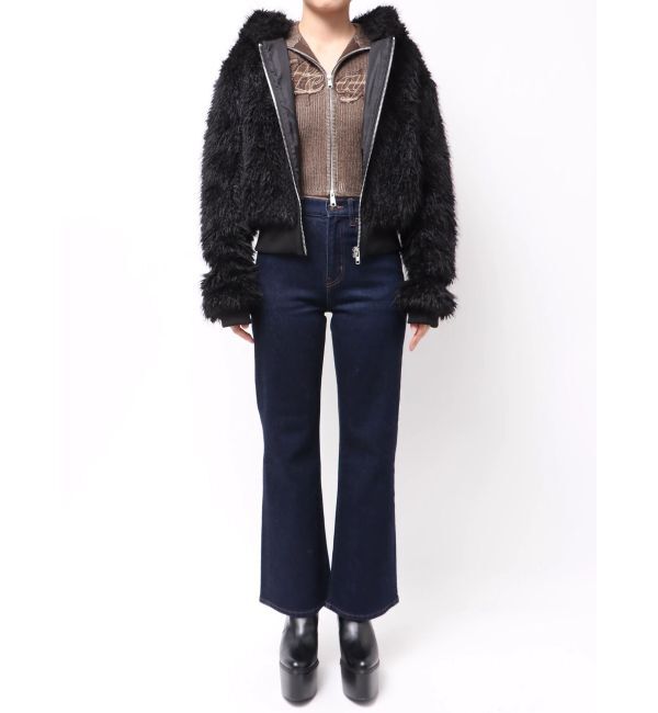 EMODA「フードフェイクファーブルゾン」|ブルゾン・スタジャン|