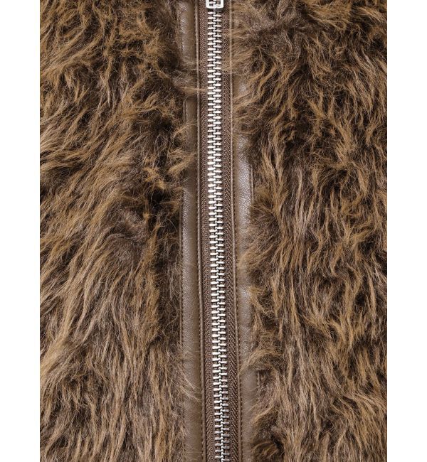 EMODA「フードフェイクファーブルゾン」|ブルゾン・スタジャン|