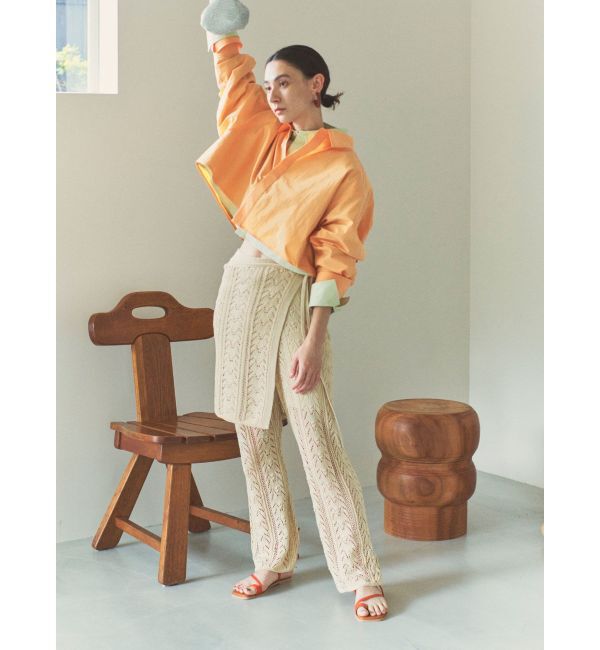 Ungrid「ダブルカフスショートシャツ」|シャツ・ブラウス|