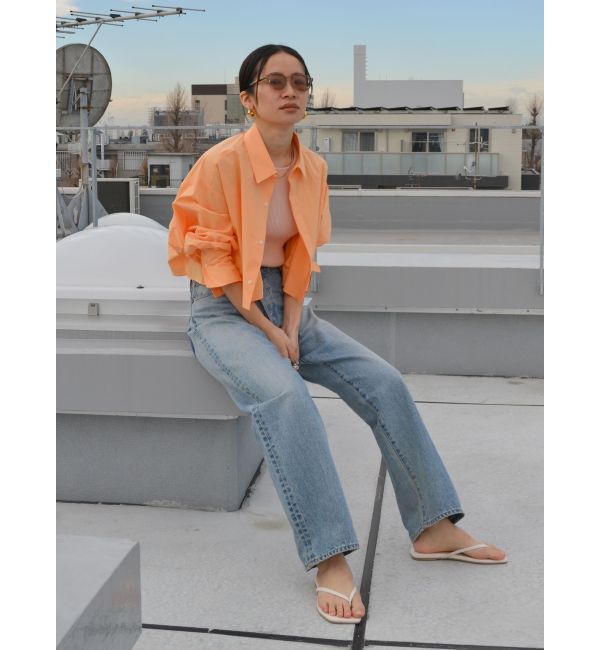 Ungrid「ダブルカフスショートシャツ」|シャツ・ブラウス|