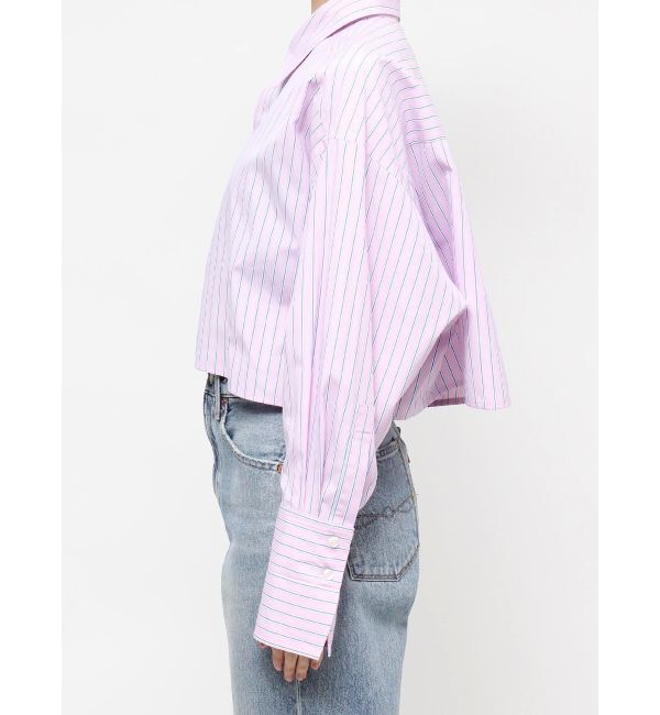 Ungrid「ダブルカフスショートシャツ」|シャツ・ブラウス|