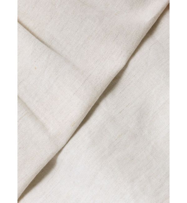 Ungrid「リネン混ギャザーノースリブラウス」|シャツ・ブラウス|