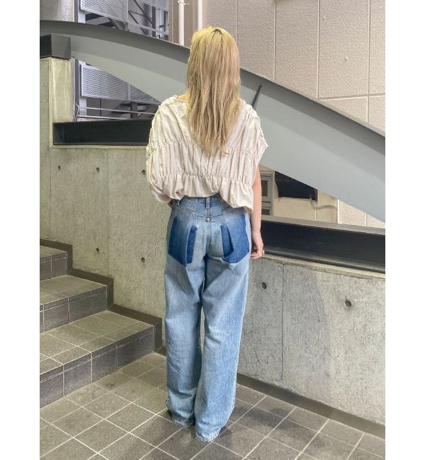 Ungrid「リネン混ギャザーノースリブラウス」|シャツ・ブラウス|