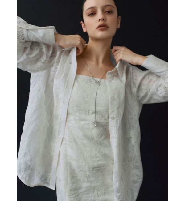 LAGUNAMOON「シアーエンブロイダリーワンピース」|ワンピース|