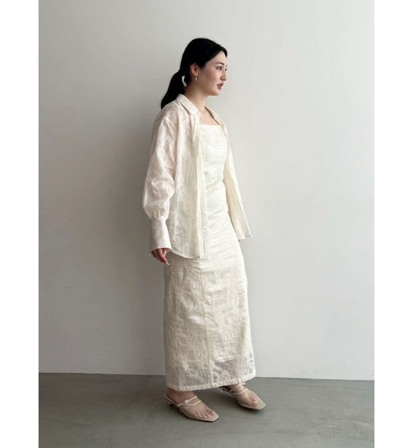 LAGUNAMOON「シアーエンブロイダリーワンピース」|ワンピース|